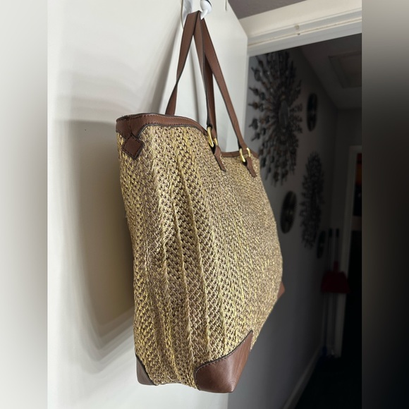 Juicy Couture Palm Springs Metallic
Straw Tote Bag - Picture 7 of 13